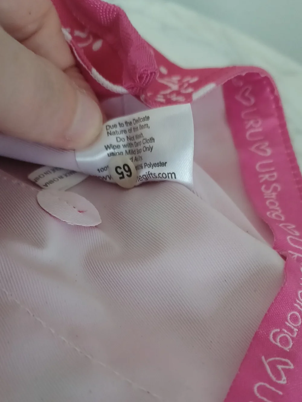 Thirty-One Pink and White Floral Tote Bag URU Keep It Caddy 6